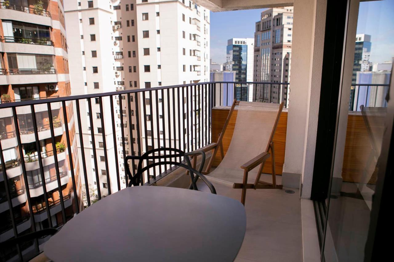Studio 31 M2 Com Terraco Parque Ibirapuera Itaim Bibi Sao Paulo Bagian luar foto