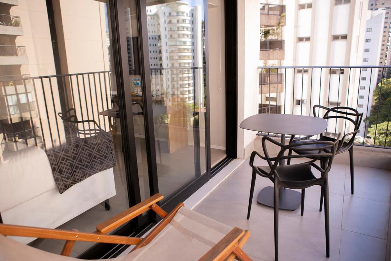 Studio 31 M2 Com Terraco Parque Ibirapuera Itaim Bibi Sao Paulo Bagian luar foto